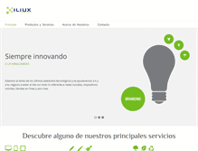 Tablet Screenshot of iliux.com
